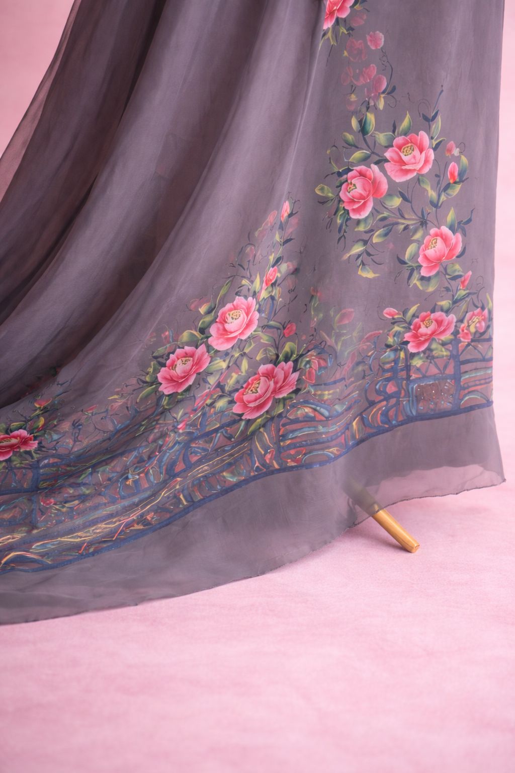 SMOKE GREY UNSTICHED SUIT SET